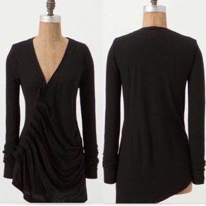 Vanessa Virginia Draped Asymmetrical Cardigan